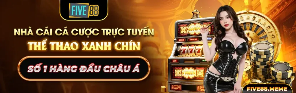 Máy nổ hũ với nhiều tiền vàng và biểu tượng jackpot tại tỷ lệ kèo nhà cái 5.com